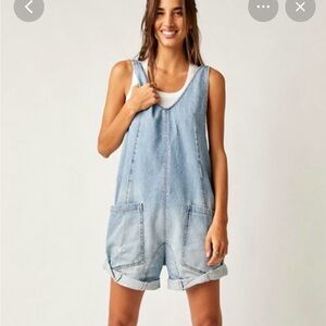 We The Free Light Blue Denim Apparel